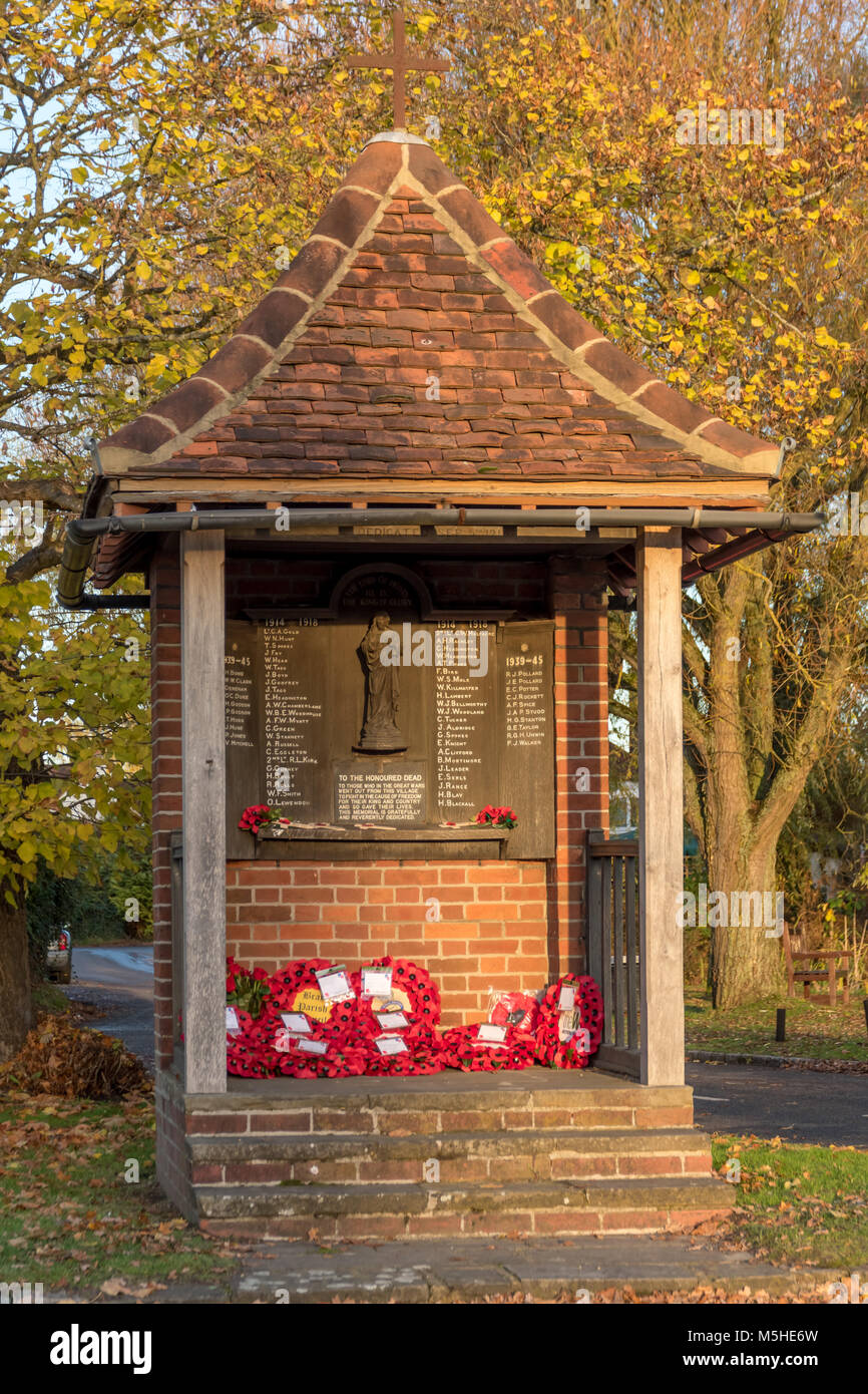 Holyport war memorial Stock Photo