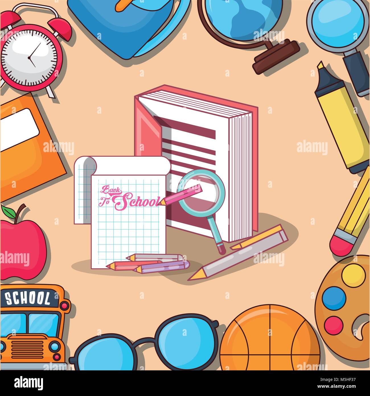 Back to school design Stock Vector Image & Art - Alamy
