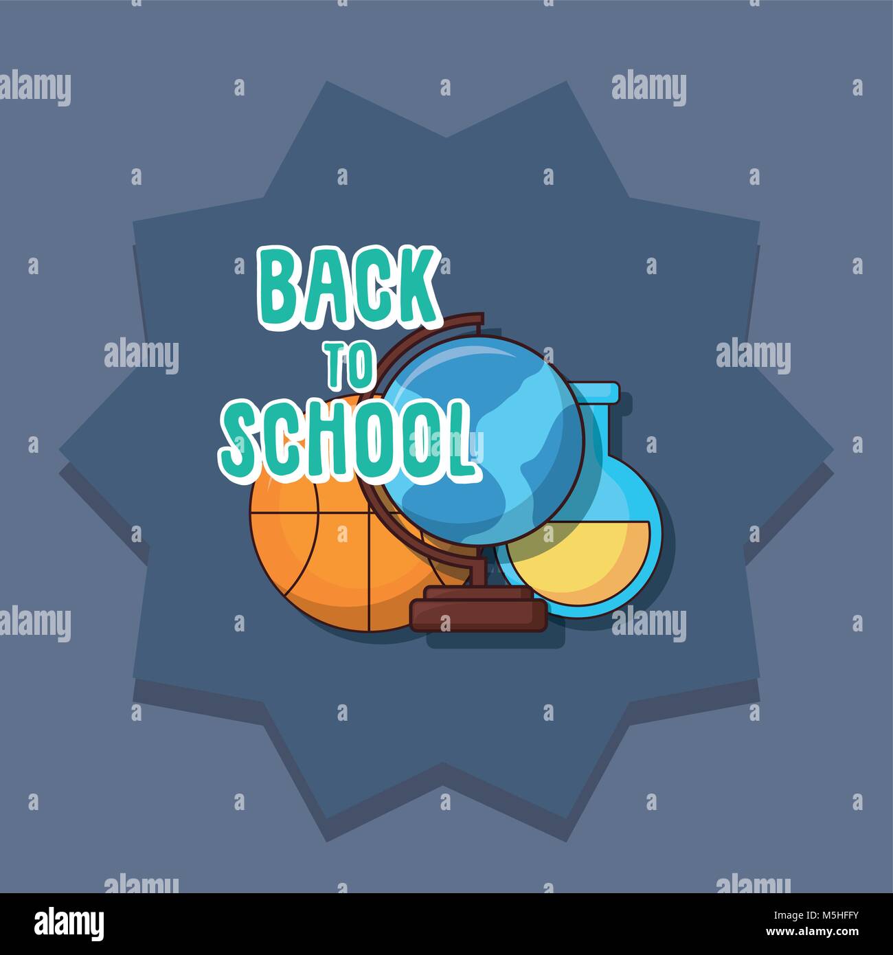 Back to school design Stock Vector