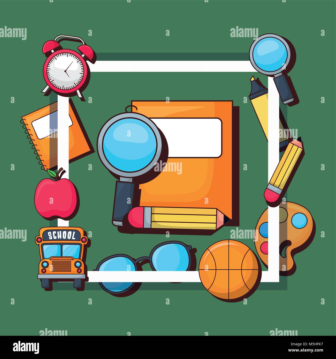 Back to school design Stock Vector Image & Art - Alamy