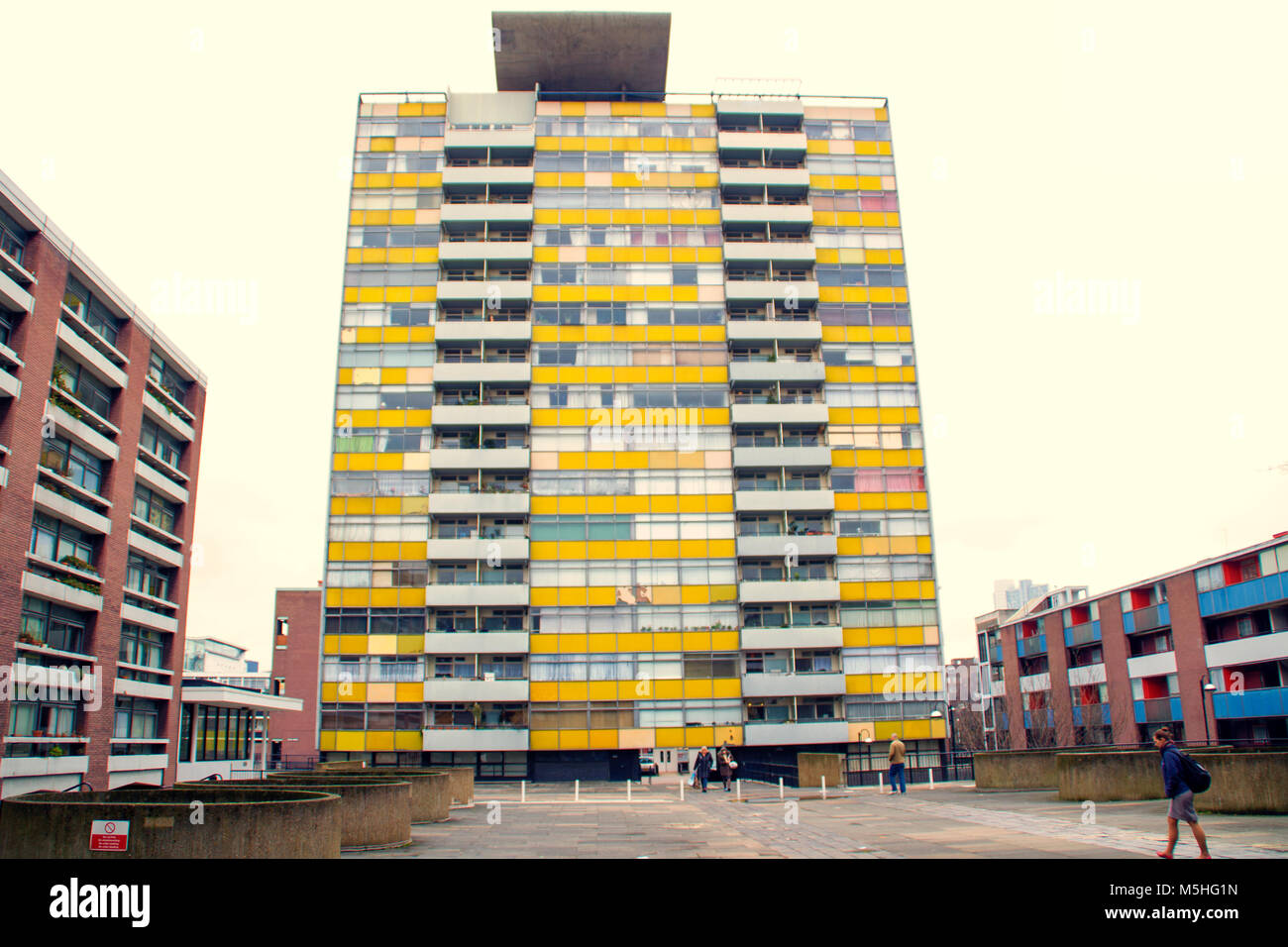 Great Arthur House, Golden Lane Estate in the City of London, England, UK. Credit: London Snapper Stock Photo