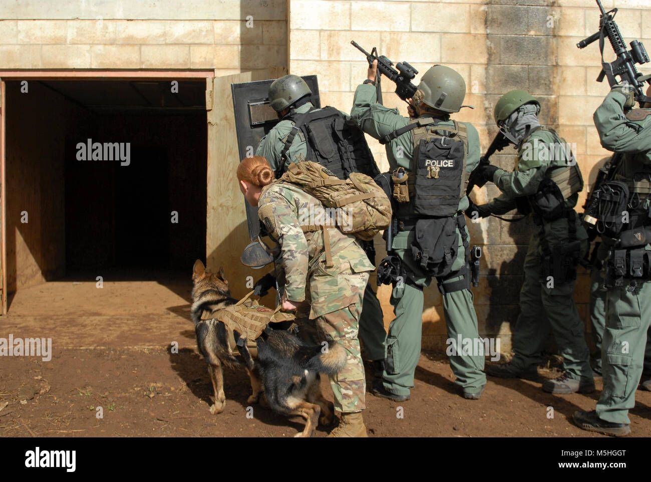 Sgt. Molly Montoya, Military Working Dog Handler, 520 Military Working