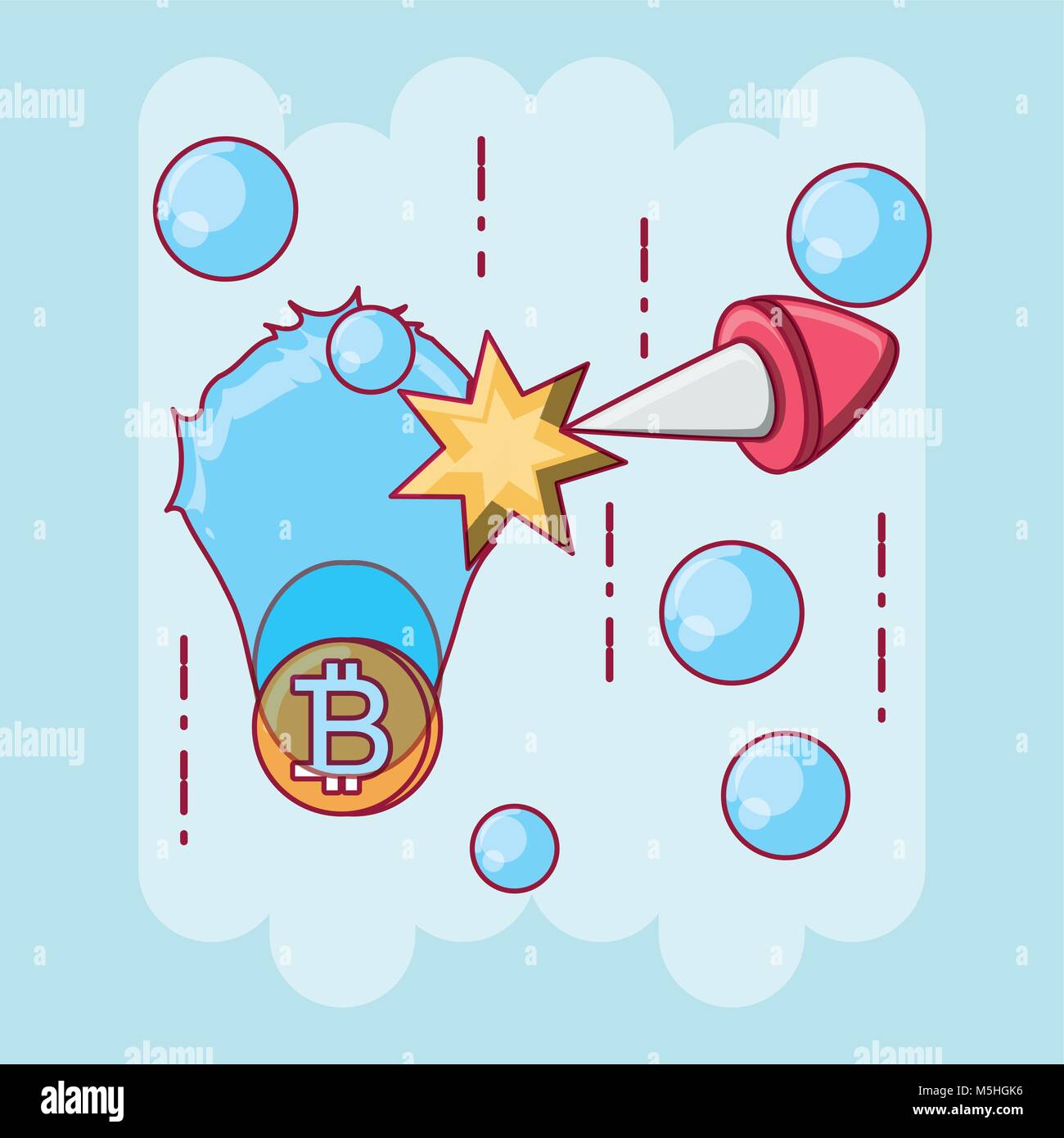 Frozen crypto Stock Vector Images - Alamy