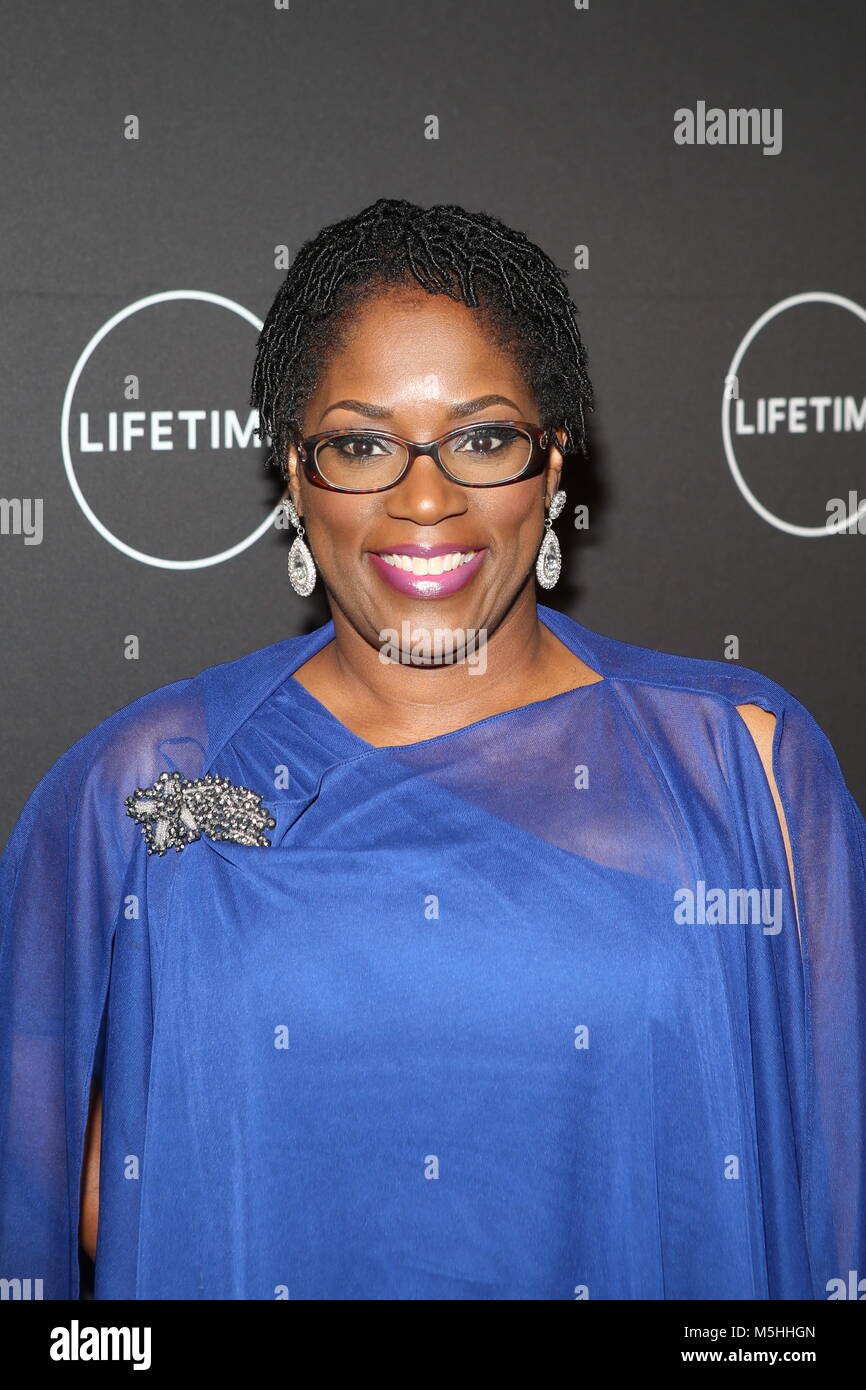 Lifetime and NeueHouse host screening and a conversation for the premiere of 'Faith Under Fire: The Antoinette Tuff Story'  Featuring: Antoinette Tuff Where: New York, New York, United States When: 24 Jan 2018 Credit: Derrick Salters/WENN.com Stock Photo