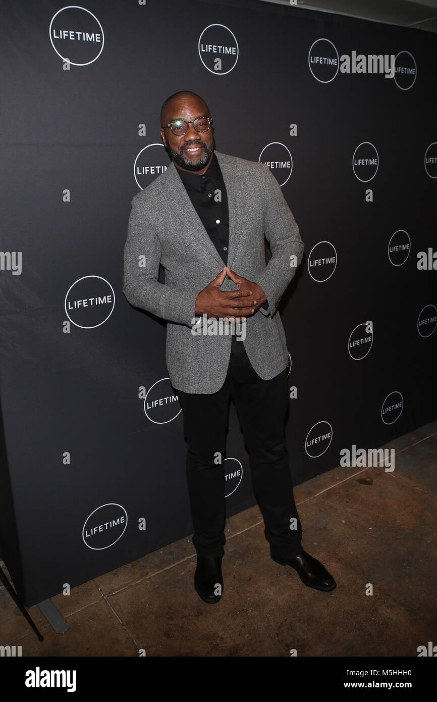 Lifetime and NeueHouse host screening and a conversation for the premiere of 'Faith Under Fire: The Antoinette Tuff Story'  Featuring: Malik Yoba Where: New York, New York, United States When: 24 Jan 2018 Credit: Derrick Salters/WENN.com Stock Photo