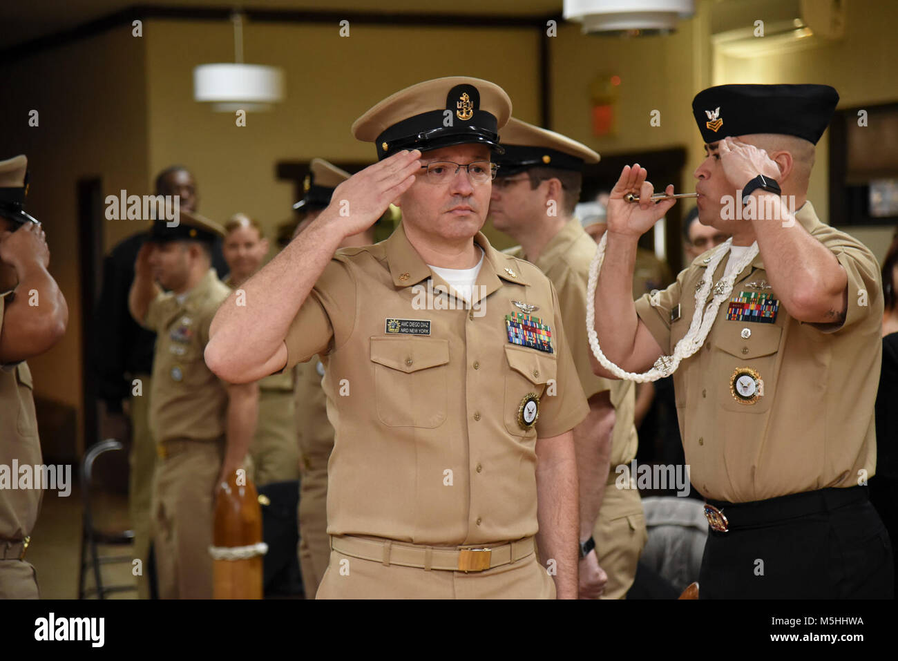 Chief Aviation Structural Mechanic Diego Diaz A 1993 Graduate Of Stock Photo Alamy
