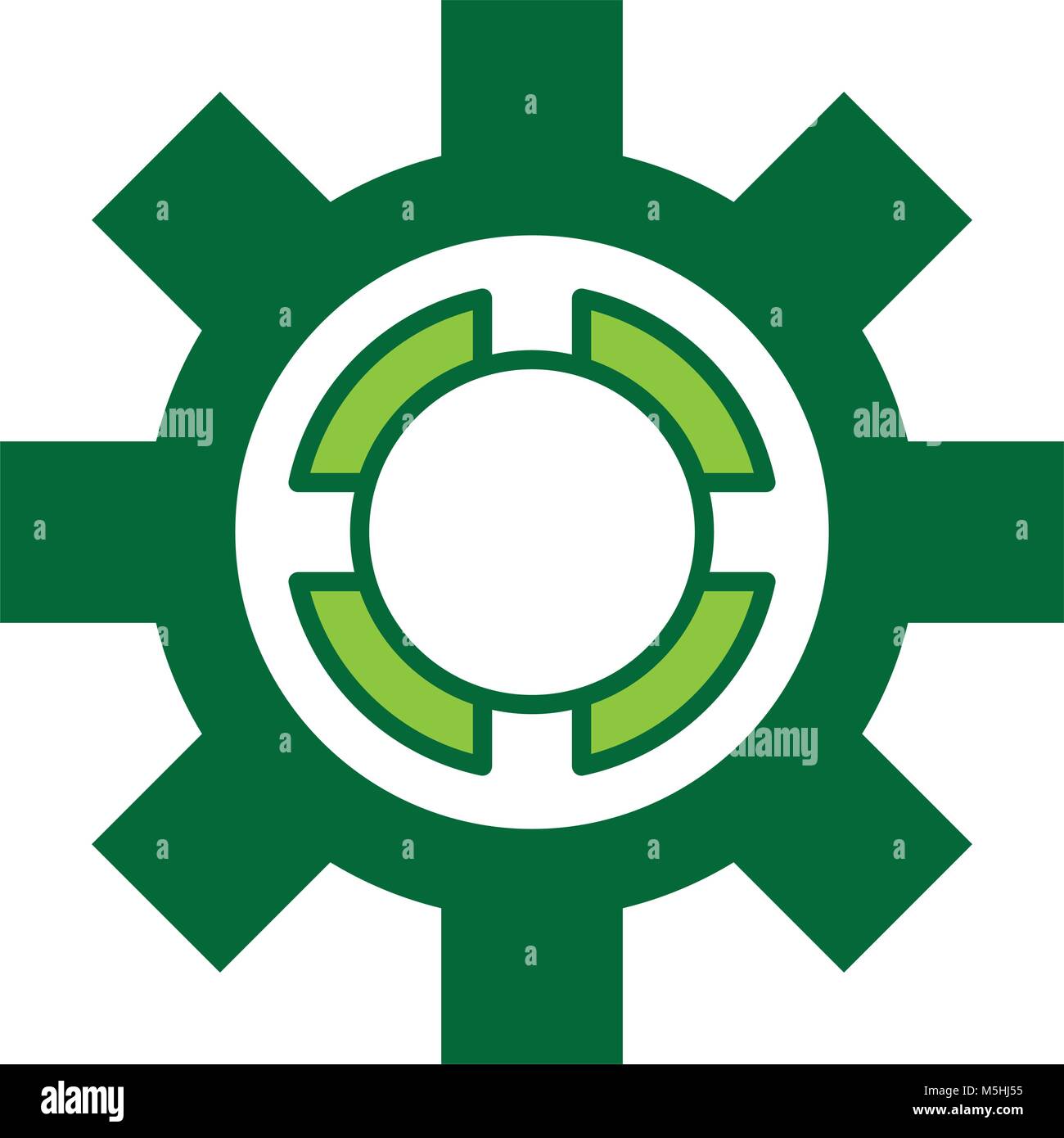 gear wheel icon Stock Vector Image & Art - Alamy