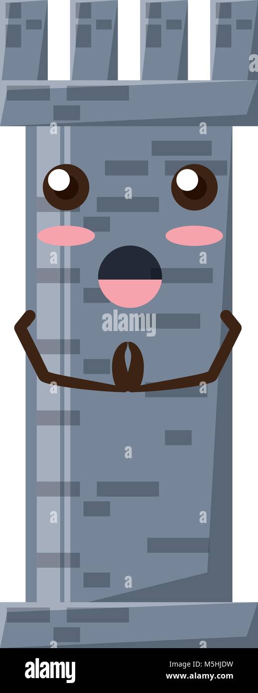 Kawaii tower icon image Stock Vector Image & Art - Alamy