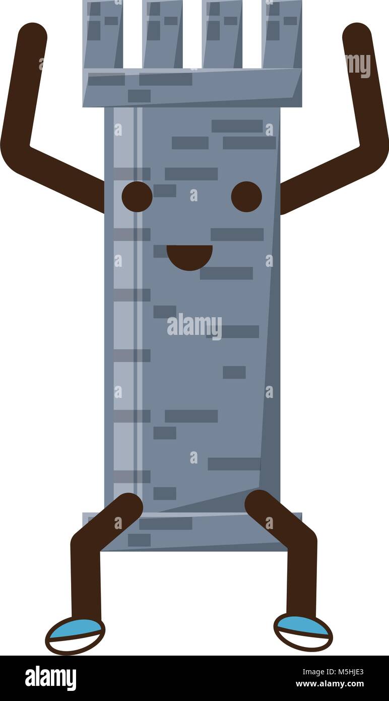 Kawaii tower icon image Stock Vector Image & Art - Alamy