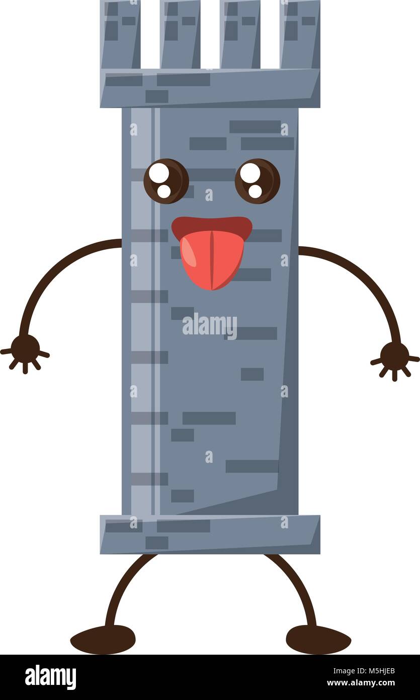 Kawaii tower icon image Stock Vector Image & Art - Alamy