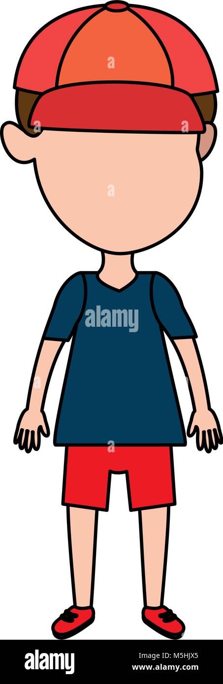 cute and little boy vector illustration design Stock Vector Image & Art ...