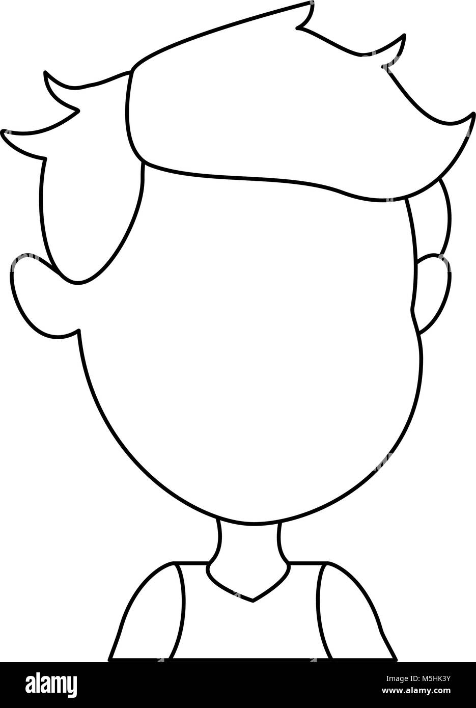 cute and little boy vector illustration design Stock Vector Image &amp; Art ...