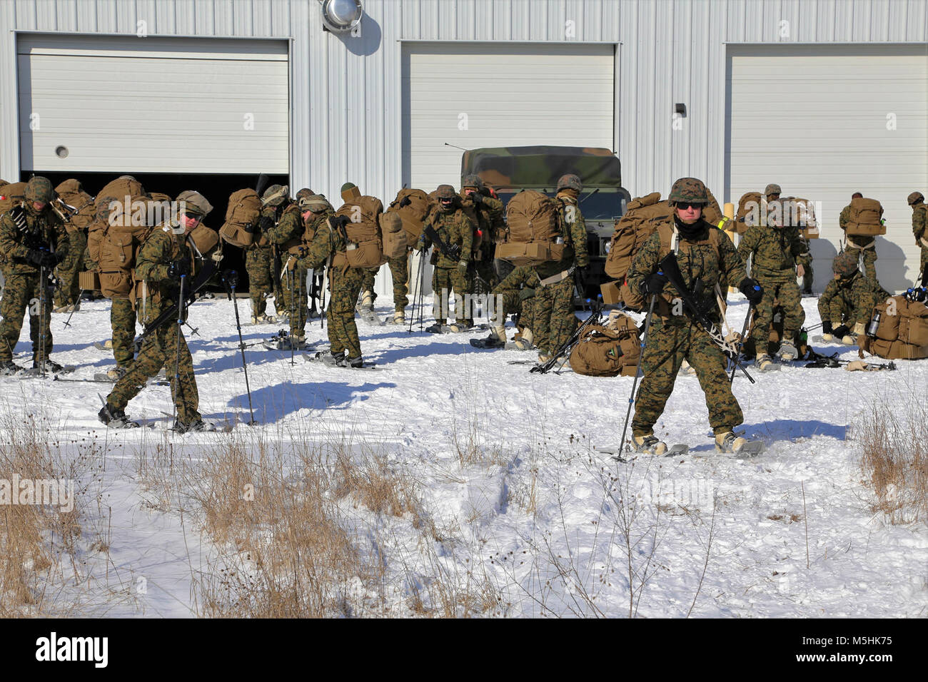 Students in the Cold-Weather Operations Course Class 18-04 prepare ...