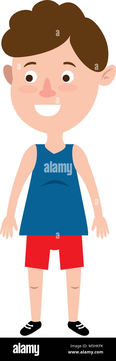 cute and little boy vector illustration design Stock Vector Image & Art ...