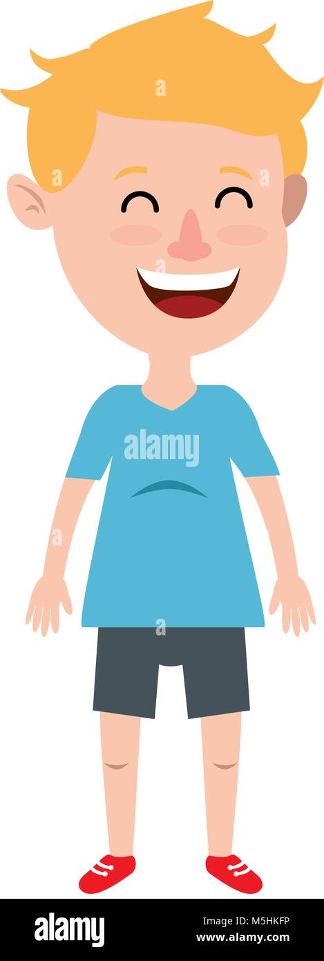 cute and little boy vector illustration design Stock Vector Image & Art ...