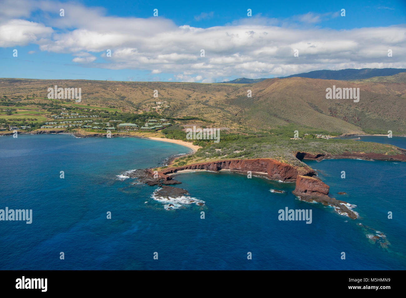 Lanai Island Aerial High Resolution Stock Photography and Images Alamy