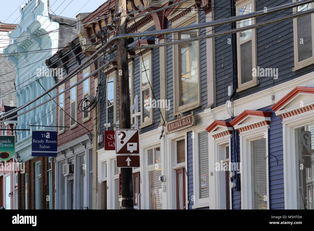 The historic town of Lunenburg, Nova Scotia Stock Photo Alamy