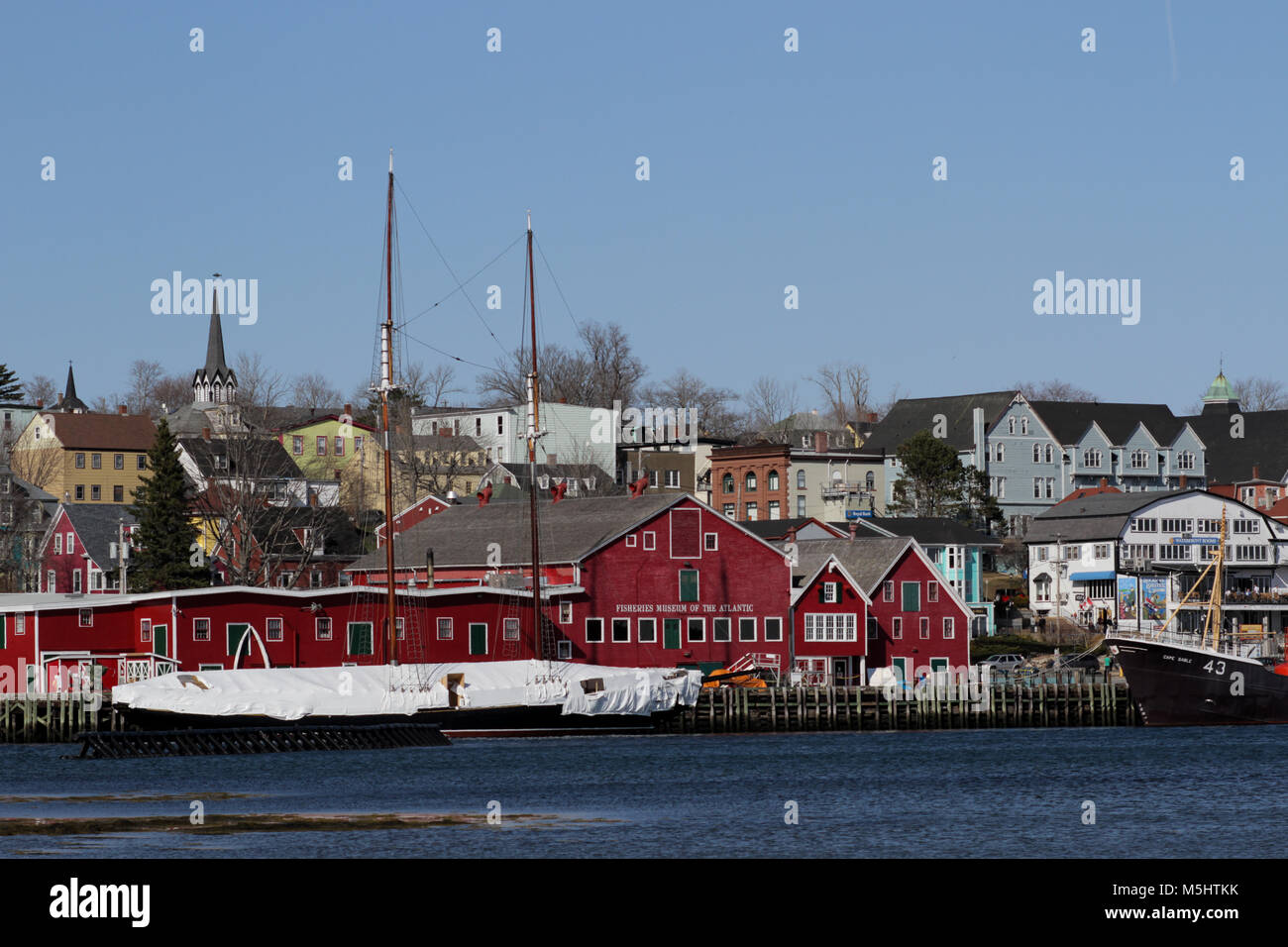 The historic town of Lunenburg, Nova Scotia Stock Photo Alamy