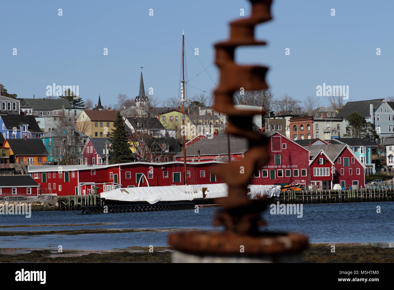 The historic town of Lunenburg, Nova Scotia Stock Photo Alamy