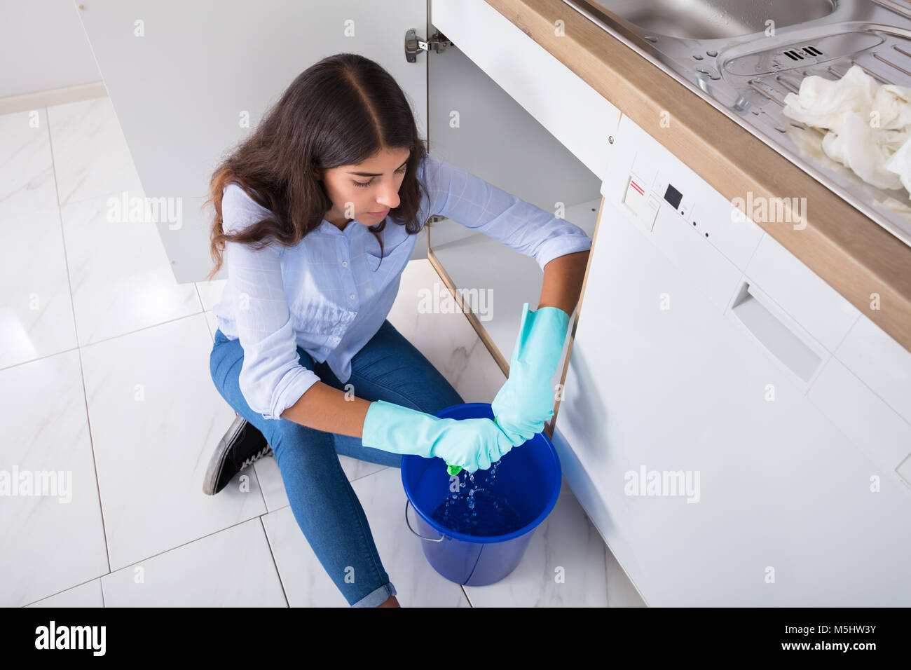 Kneeling in water hi-res stock photography and images - Alamy