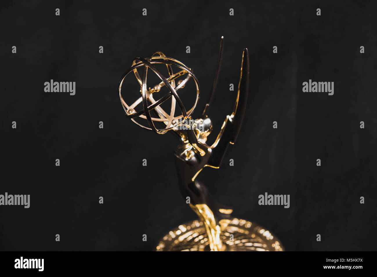 Emmy Award Statue Stock Photo Alamy