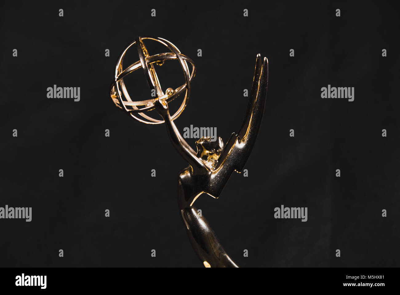 Emmy Award Statue Stock Photo Alamy
