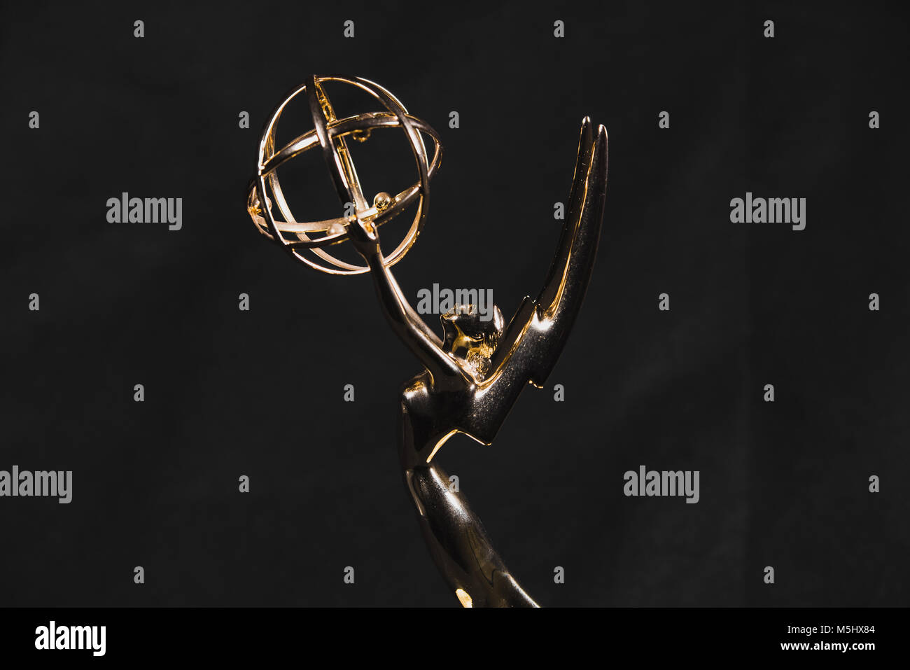 Emmy Award Statue Stock Photo Alamy