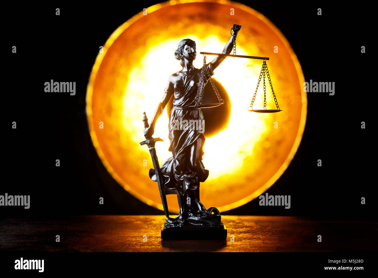 Lady Justice Stock Photo