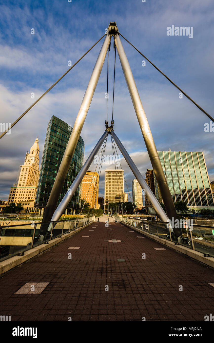 Phoenix Gateway Bridge Hartford, Connecticut, USA Stock Photo Alamy