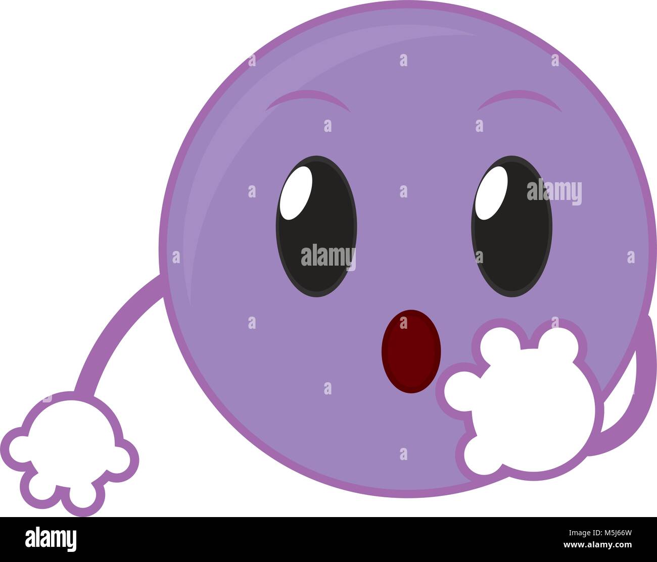 amazed emoji face expression with arms Stock Vector Image & Art - Alamy