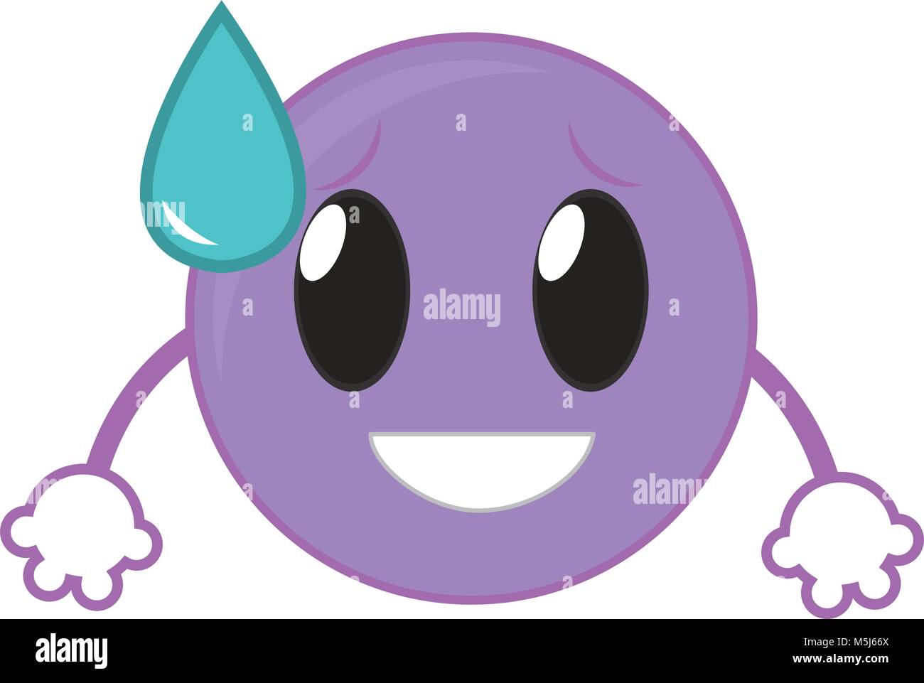 shame laugh emoji face expression with arms Stock Vector Image &amp; Art - Alamy