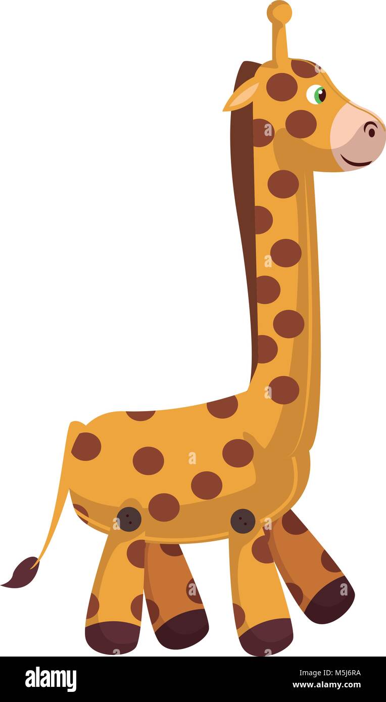 Stuffed giraffe cartoon Stock Vector Image & Art - Alamy
