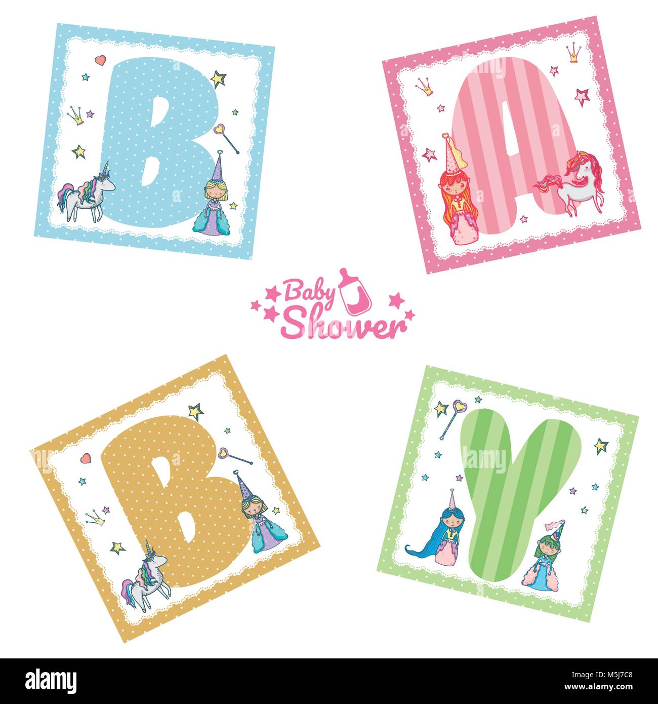 Collection of alphabet letters for kids Stock Vector Image & Art - Alamy