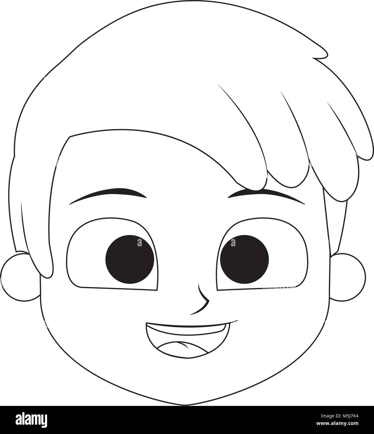Cute boy cartoon Stock Vector Image & Art - Alamy