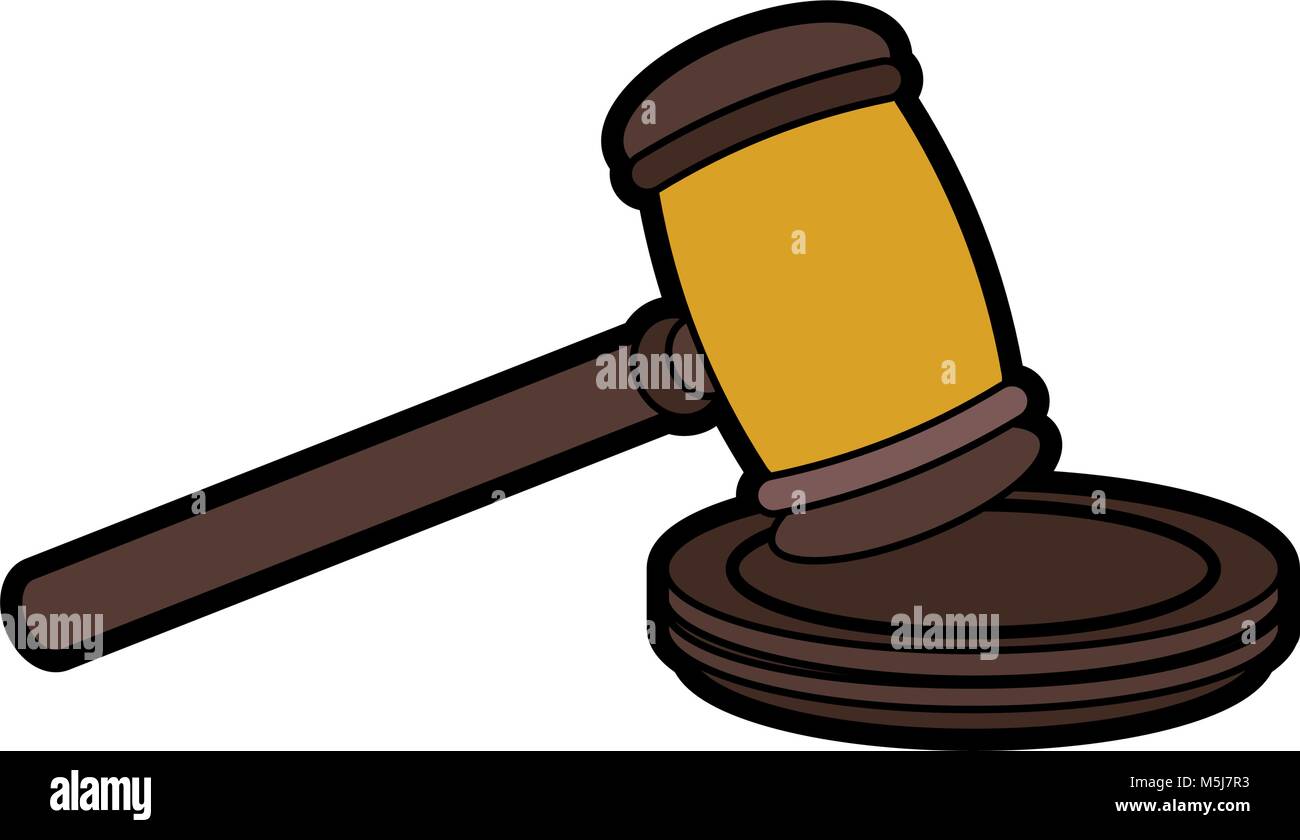 Justice gavel symbol Stock Vector Image & Art Alamy