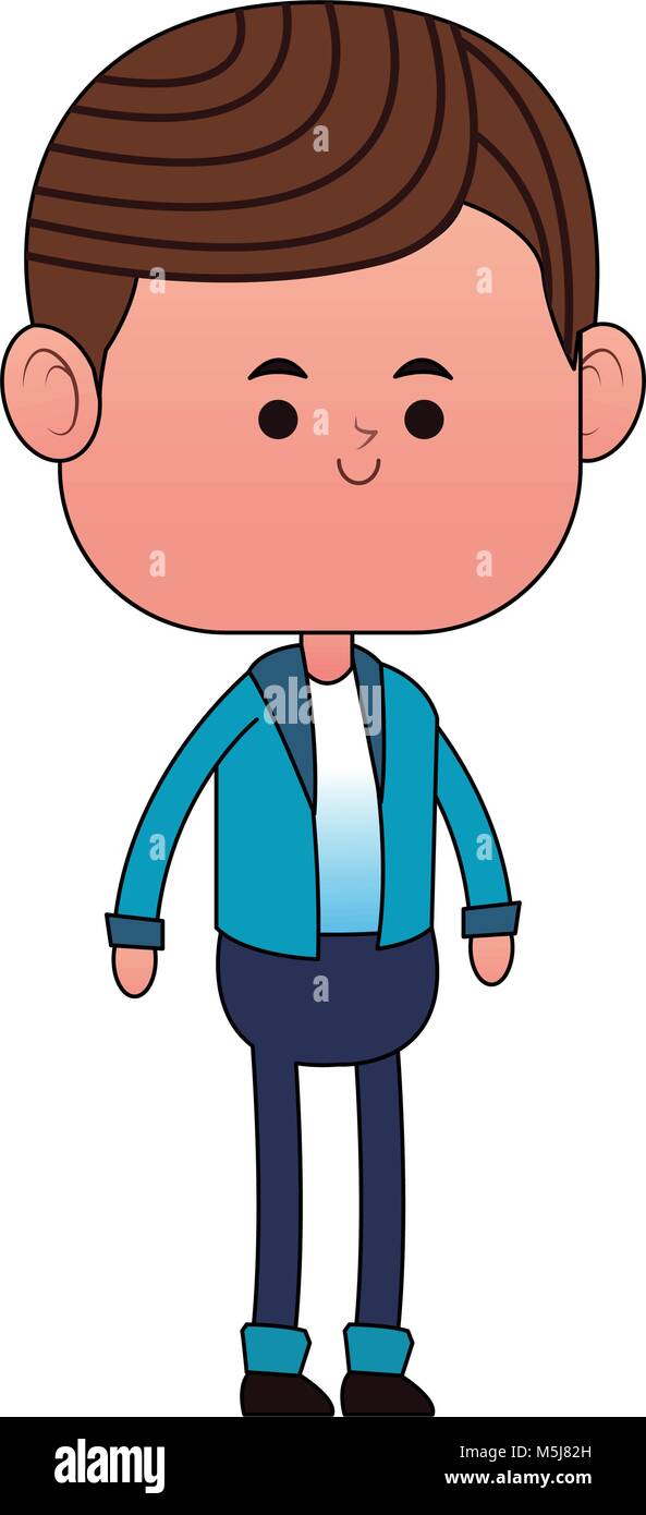 Cute boy cartoon Stock Vector Image & Art - Alamy
