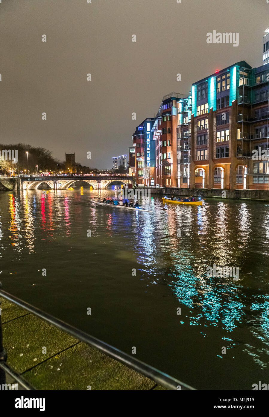 The Bristol Bridge across the docks, Bristol UK Stock Photo Alamy