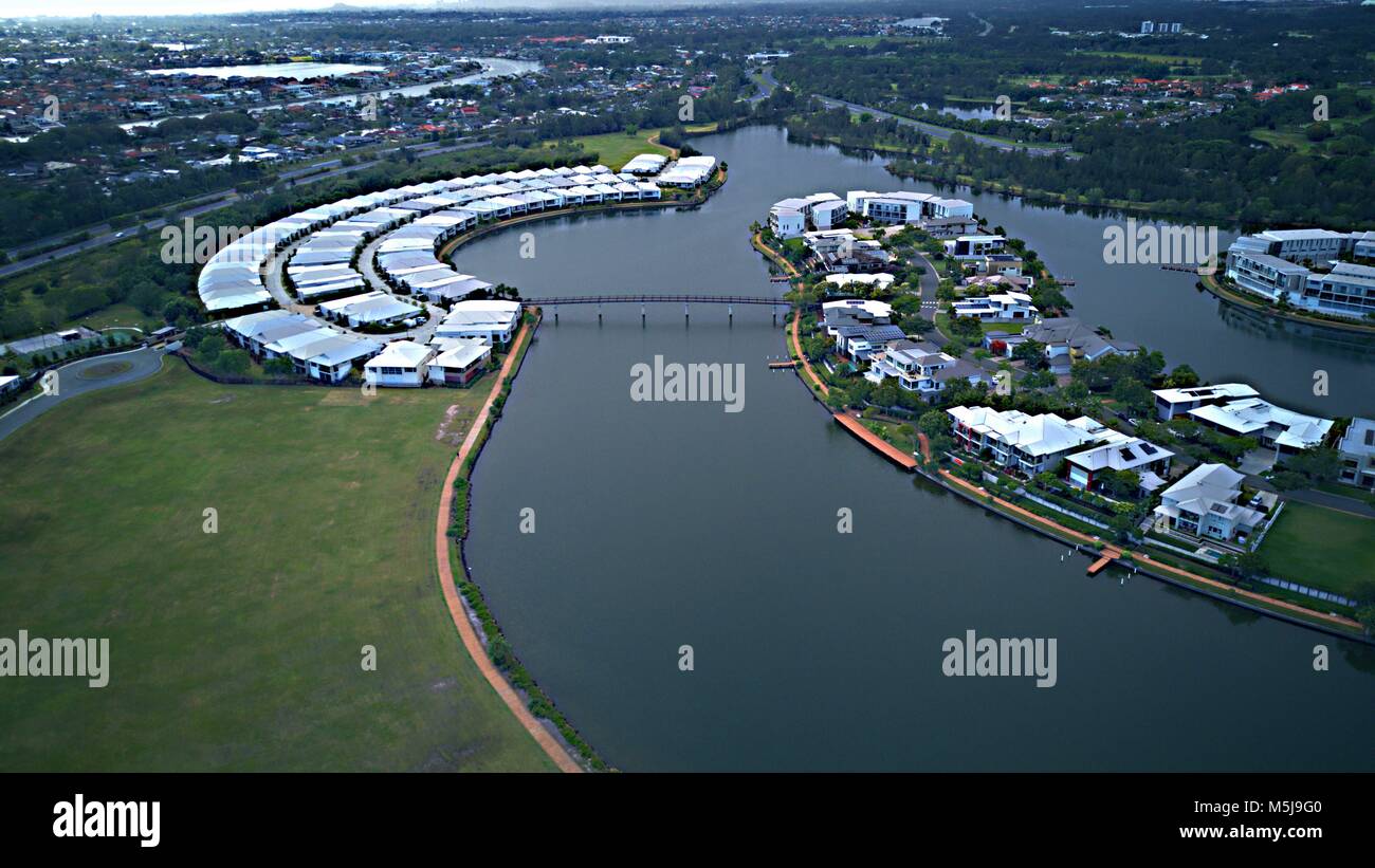 Coomera waters gold coast hi-res stock photography and images - Alamy