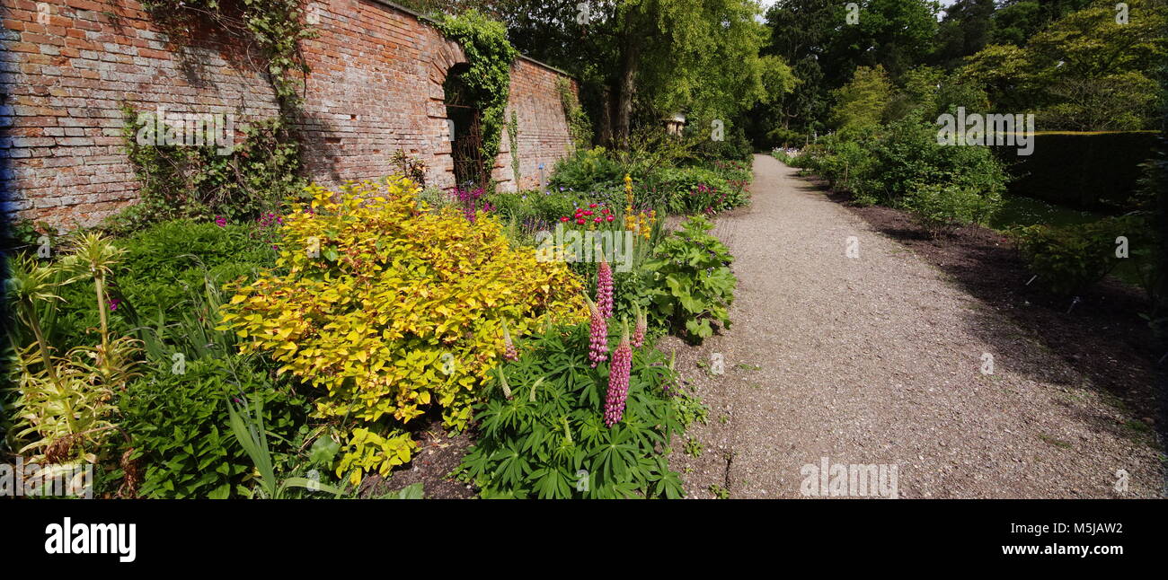 spetchley park gardens worcester worcestershire midlands, england, uk Stock Photo