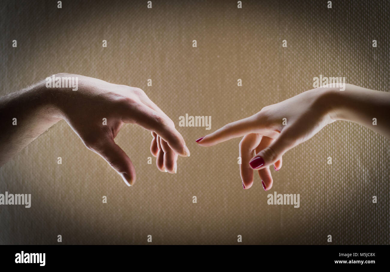 Sistine Chapel Hands High Resolution Stock Photography And Images Alamy