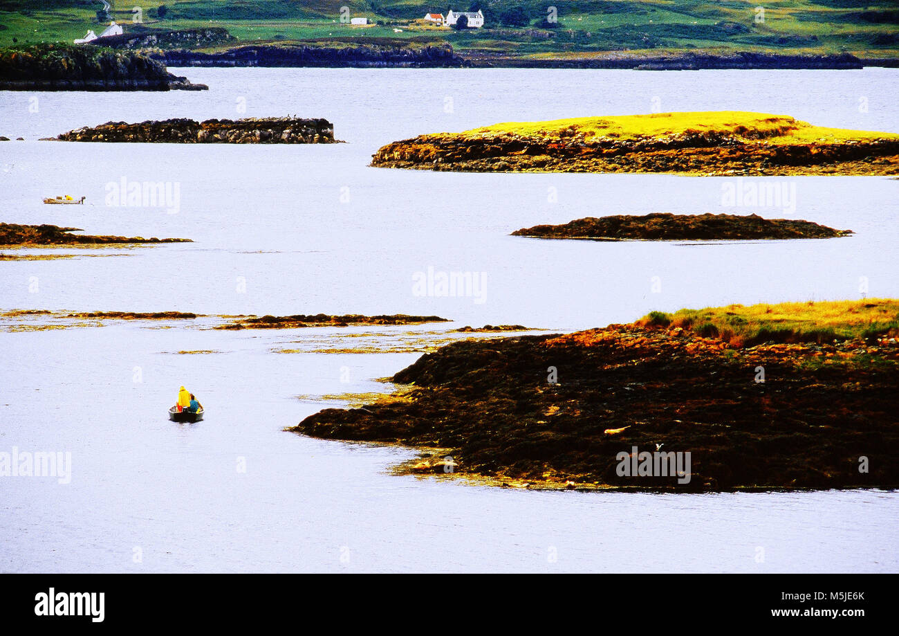 coast sea landscape isle of skye inner hebrides scotland uk eu europelandscape, scenic Stock Photo