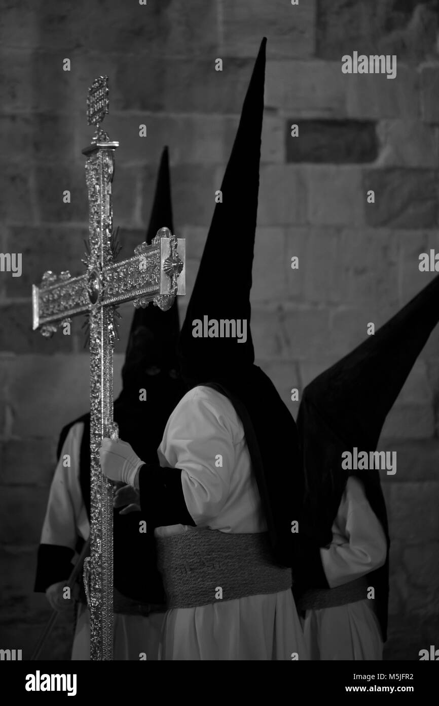 Holy Week Foot Procession Procession. Holy week Stock Photo - Alamy