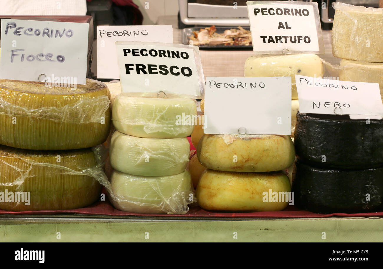 Many Italian Cheese like PECORINO FRESCO that means FRESH Cheese made