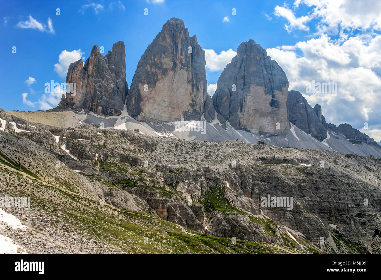 Tre Cime (Three Peaks) Di Lavaredo (Drei Zinnen) , Are Three Of The ...