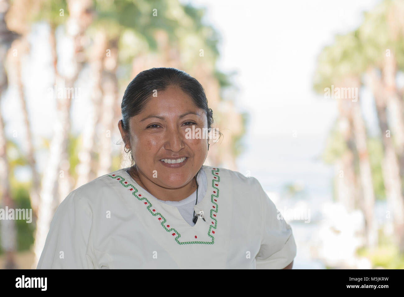 Hispanic housekeeper hires stock photography and images Alamy