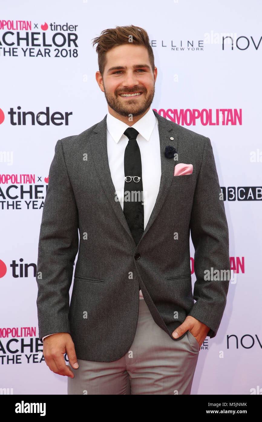 February 22nd, 2018. Sydney, Australia. Tbc attends the Cosmopolitan