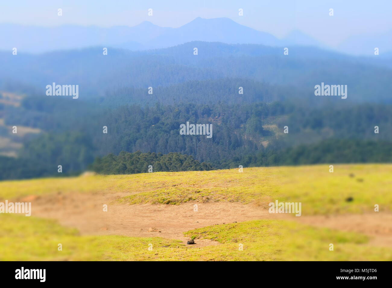 Ooty View Points Stock Photo