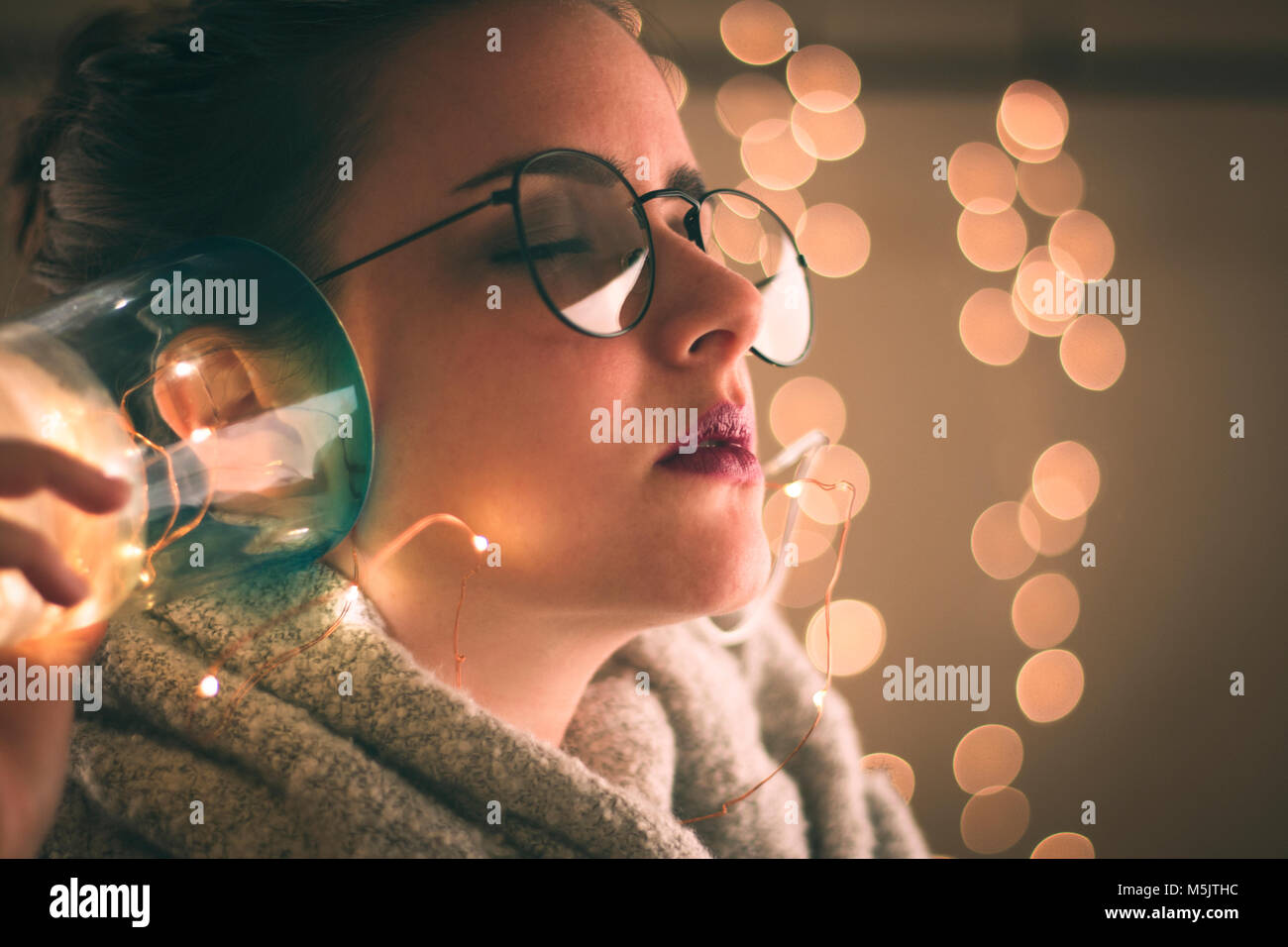 Tumblr young girl hi-res stock photography and images - Alamy