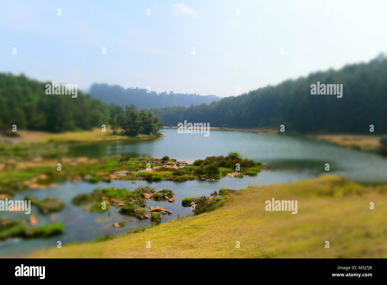 Ooty View Points Stock Photo Alamy
