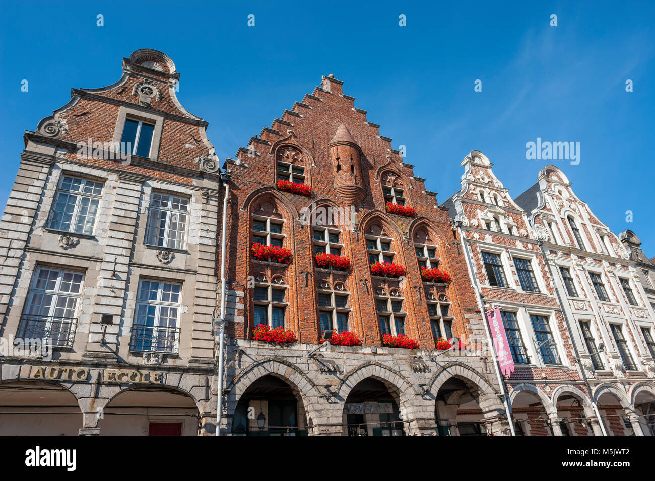 Architecture at Grand Place, Arras, France Stock Photo - Alamy